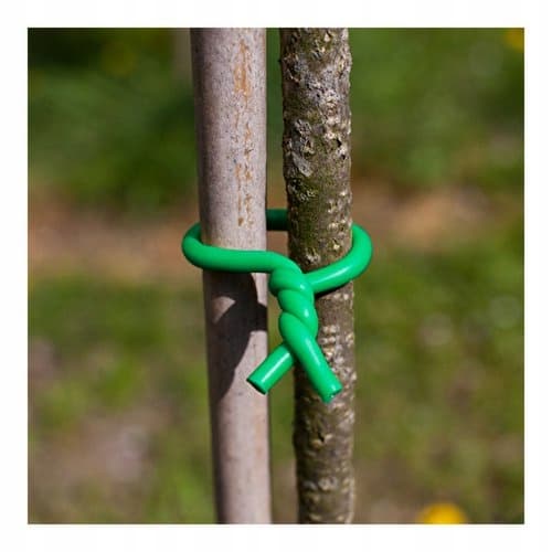 Belagt grøn blød havetråd til planter 8m x 3mm