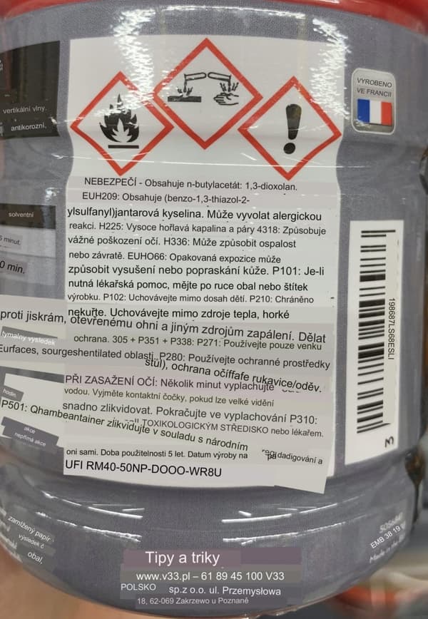 Geeli vanhojen pinnoitteiden poistamiseen metallista 0,25 l