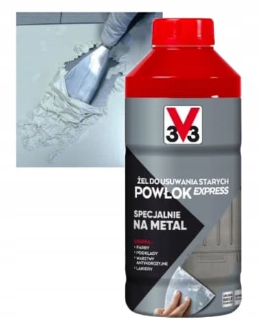 Gel för borttagning av gamla beläggningar från metall 0,25 l