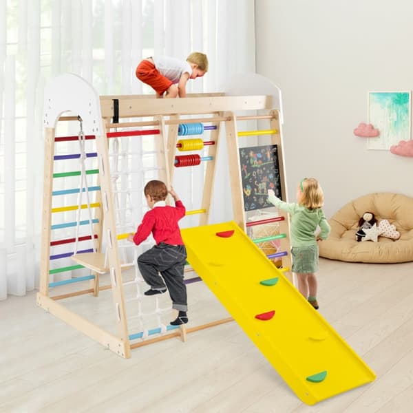 Klätterleksak Set, 124x119x138 cm, Färgglad