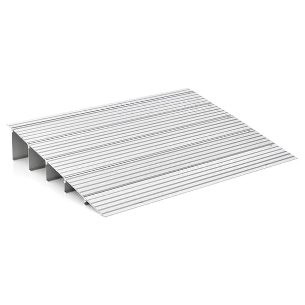 Dørtrin Indgangsrampe, 34x16,5x3 tommer/34x21x4 tommer/34x26x5 tommer, Sølv