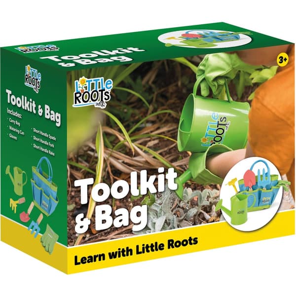 Little Roots haveredskabssæt med taske