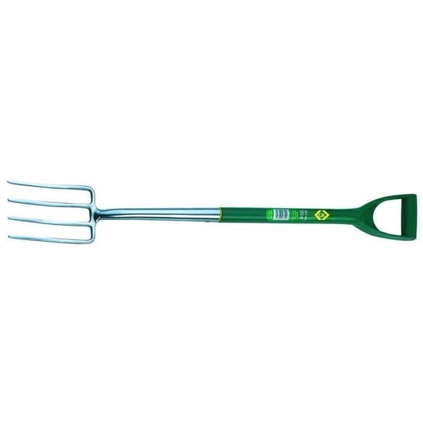 Gaffel 4 tänder Rostfritt stålhuvud: 280x1...