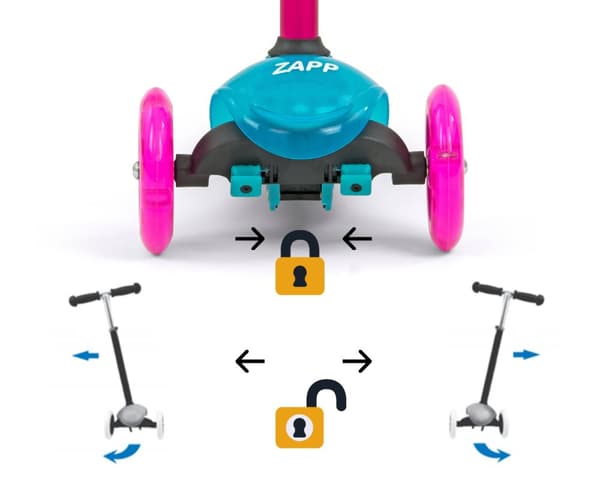 Skootteri Zapp Green