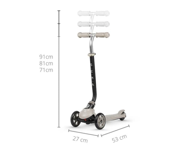 Qplay Sema 3in1 Scooter Beige