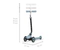 Miniatyrbillede 7 af 10: Qplay Sema 3i1 blå scooter