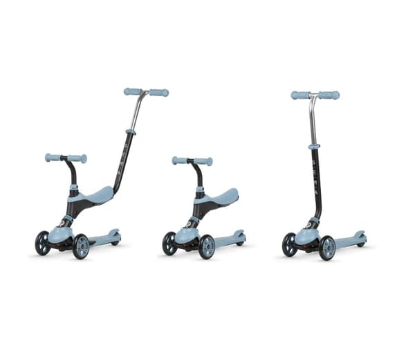 Qplay Sema 3i1 blå scooter