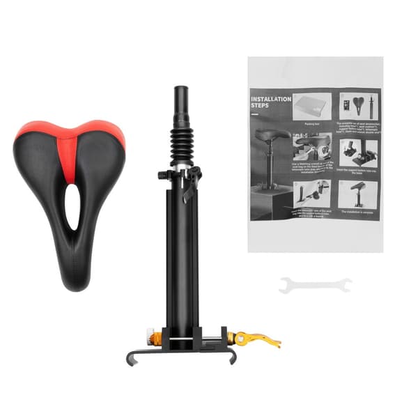 Scooteristuin, Korkeussäädettävä, Ergonominen Mukavuus, Helppo Asentaa