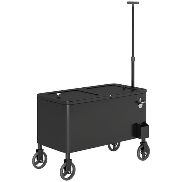 Kølevogn, 76L, 87x46x120 cm, Sort