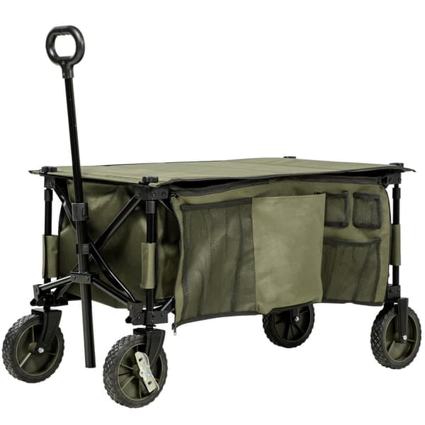 Strandvagn, 108x55x93 cm, Grön