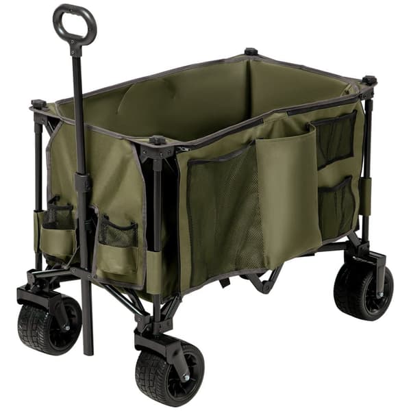 Håndvogn, Bollerwagen, 100x48x100.5 cm, Grøn