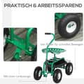 Miniatyrbillede 6 af 9: Havetrolley, 81x44.5x46-59 cm, Grøn