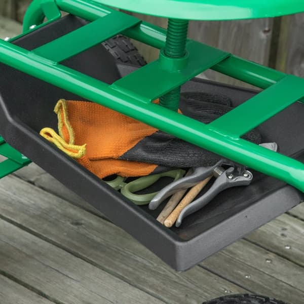 Havetrolley, 81x44.5x46-59 cm, Grøn