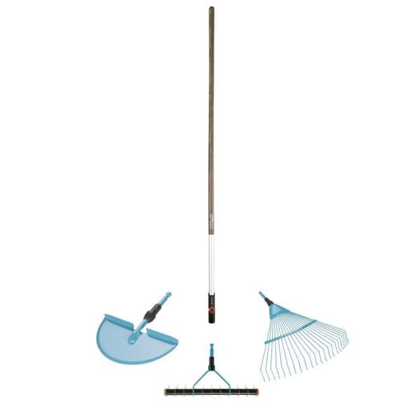 100 % FSC® trähandtag 150 cm Combisystem® GARDENA - Verktygsstöd, halkskydd - 25 års garanti
