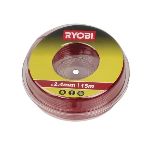 Universal rund tråd ø 2,4 mm - RYOBI - Easy Fit™-huvud - Trimmer och röjsågstillbehör