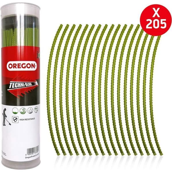 Fil débroussailleuse Carré Techni-Blade Gul ø6.0mm/26cm Oregon 525243 Designad för aluminiumhuvuden Jet-Fit™ 111110 och 111111