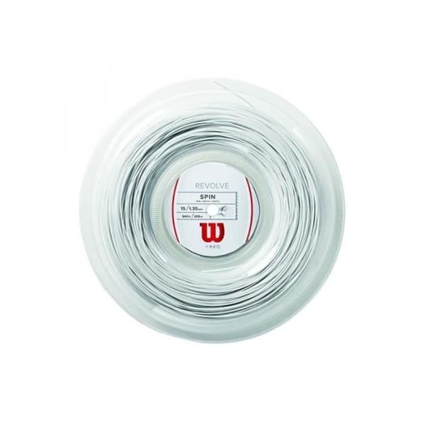 WILSON Revolve vit 1,35 mm (200 m) strängrulle - Optimal spänning och kontroll