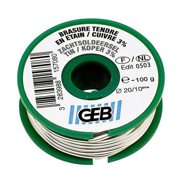 GEB - 1 Spole av tennkoppar på 100g