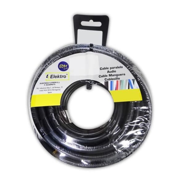 Svart akrylspole 4x2,5mm 15mts.
