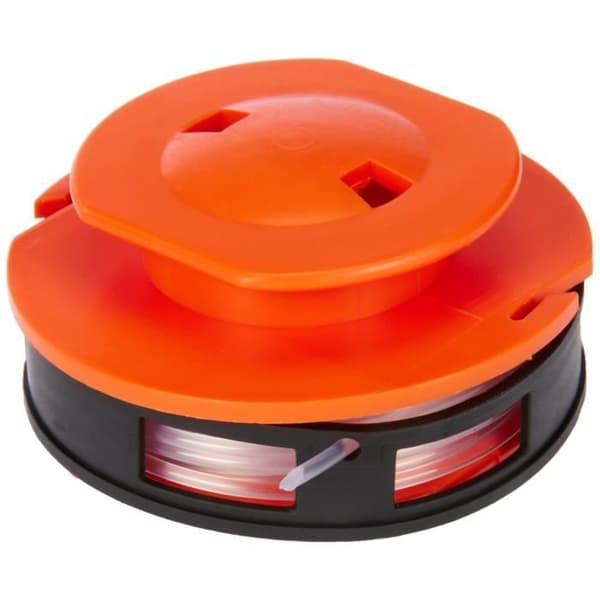 Spole av nylonlina - BLACK & DECKER - Stringtrimmertillbehör - Längd 5,5 m - Orange