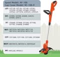 Miniatyrbild 6 av 6: 8 Pack Trimmer Wire Spole Kompatibel med Black och Decker Grästrimmers, A6481 A6485 1.65mm Trådrulle för Roddare