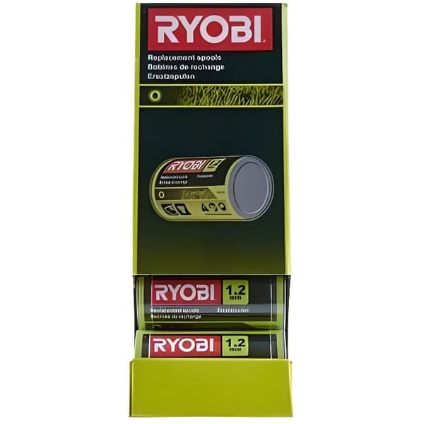 Set med 3 RYOBI dubbla trådspolar diameter 1,5 mm RAC149