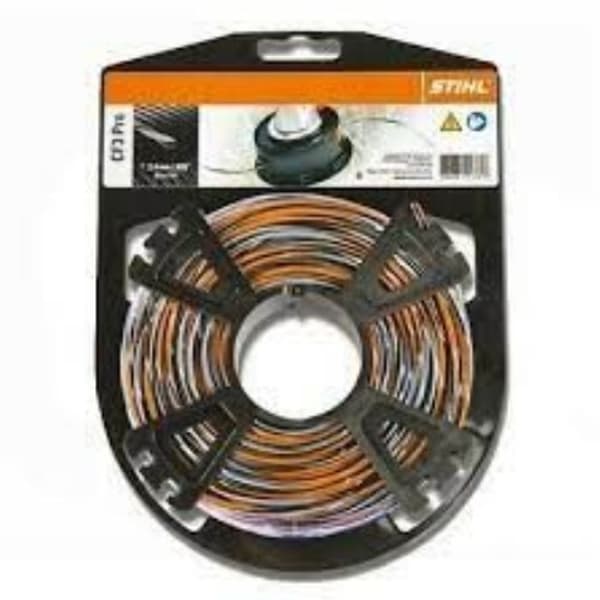 Huvud - spole - lina Stihl - 0000 930 4303 - Pro High Tech Nylon Line skärlina 2,4 mm 70 m
