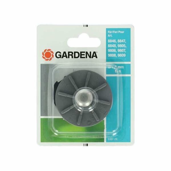 GARDENA Trimmer Line 6 m spole – Lämplig för GARDENA Auto grästrimmer – Diameter 1,6 mm – Enkel installation (5307-20)