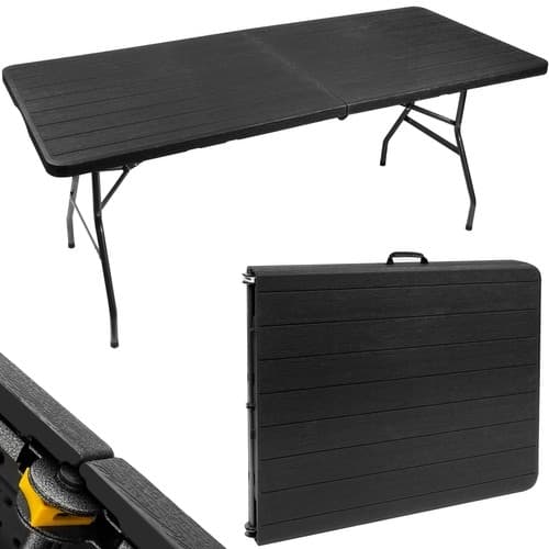 Hopfällbart Bord / Campingbord - 180x70cm