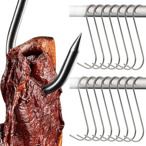 Rökkrokar / Köttkrokar (15 cm) - 15 st
