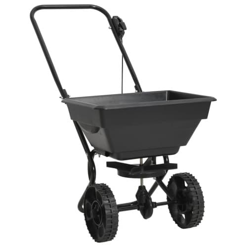 Saltspridare manuell PVC och stål 92x46x70 cm 15 L