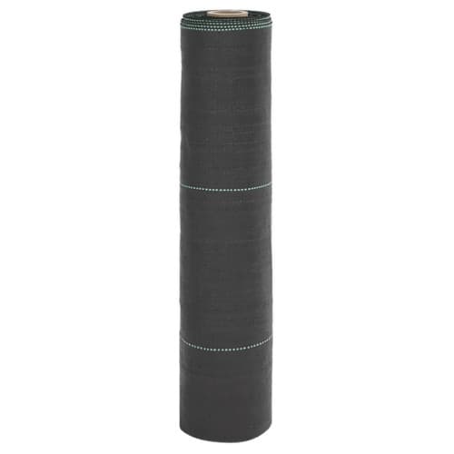 Ogräsmatta svart 0,5x50 m PP