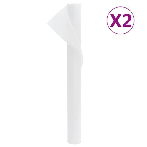 Fiberduk 2 rullar 70 g/m² 10x1,6 m