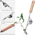 Miniatyrbillede 3 af 5: Plæne ukrudtsdræber, bindweed dræber, rustfrit stål manuel ukrudtsmaskine manual