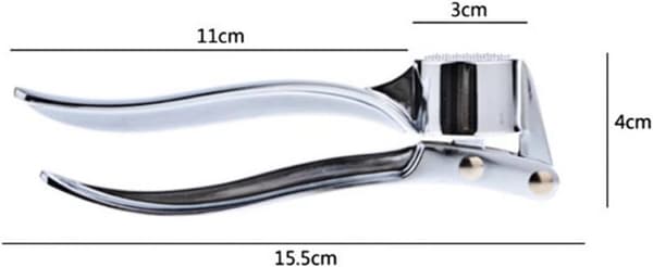 Vitlökspress Aluminium 2-pack FRDELMA