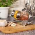 Miniatyrbillede 2 af 3: Hvidløgspresser 15,5 cm sølv