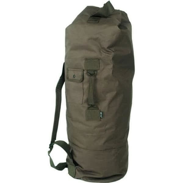Duffelväska - USA - Khaki - 2 vadderade remmar - Ytterficka - 90 x 33 cm