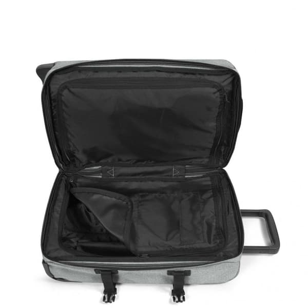 Åkpåse - Eastpak - Tranverz S - Grå - Dubbelfack - TSA hänglås - Vagn
