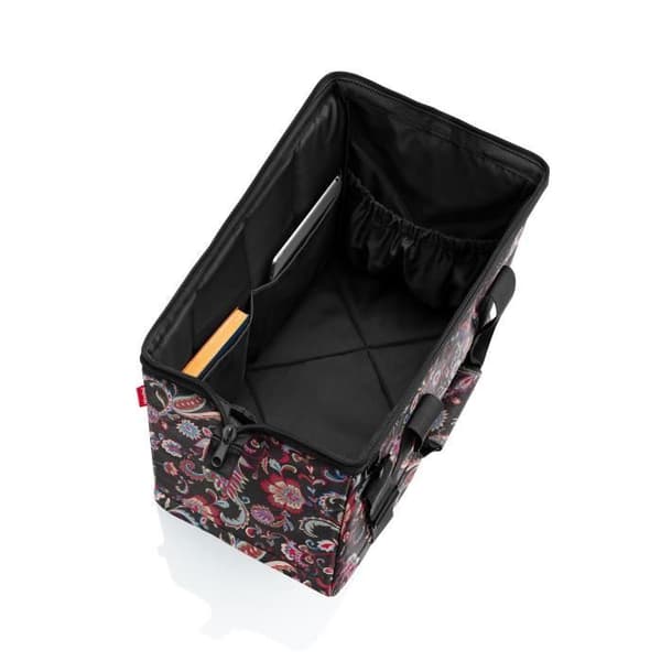 Åkpåse - REISENTHEL - ALLROUNDER L PAISLEY BLACK - 48h - 6 fack - Vadderad axelrem