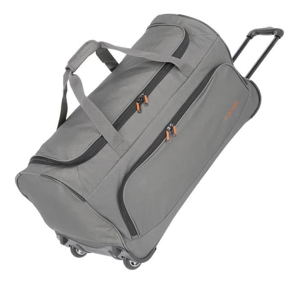 Åkpåse - travelite - Basics Fresh Wheeled Duffel - Grå Svart - 89L - 2,40 kg
