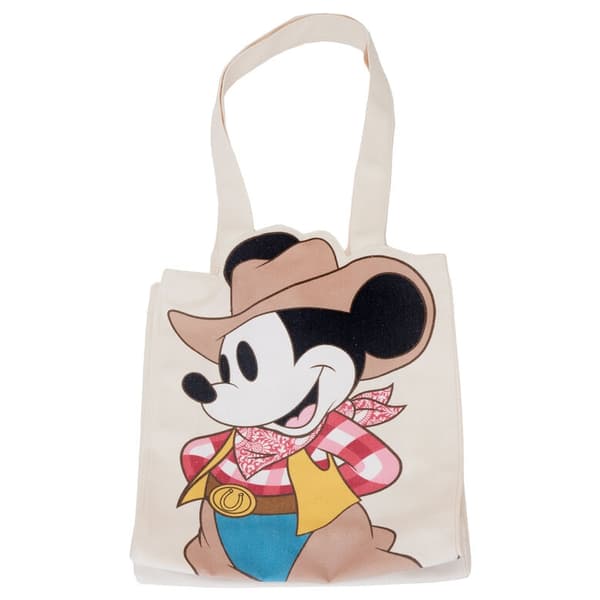 Loungefly Disney Mickey &#38; Minnie Western shopping bag