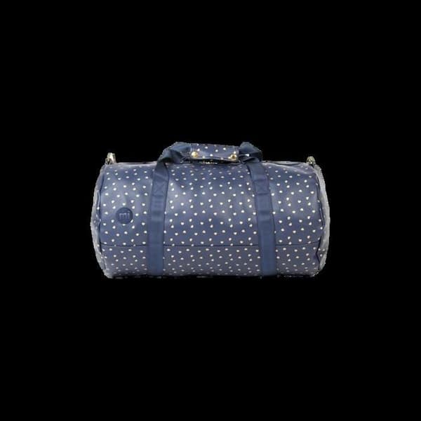 Guld Duffel Bag Mi-Pac Resväska - Marinblå