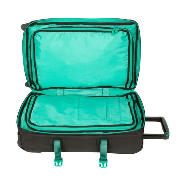 Åkpåse - EASTPAK - Tranverz S - Svart/Grön - 50x33x25 cm - 42L - Vagn