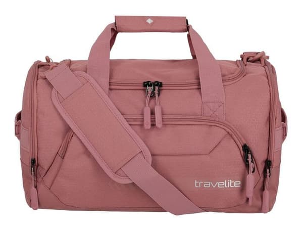 travelite Gammalrosa åkpåse för dam och herr - Kick Off Travel Bag S Pink 174830