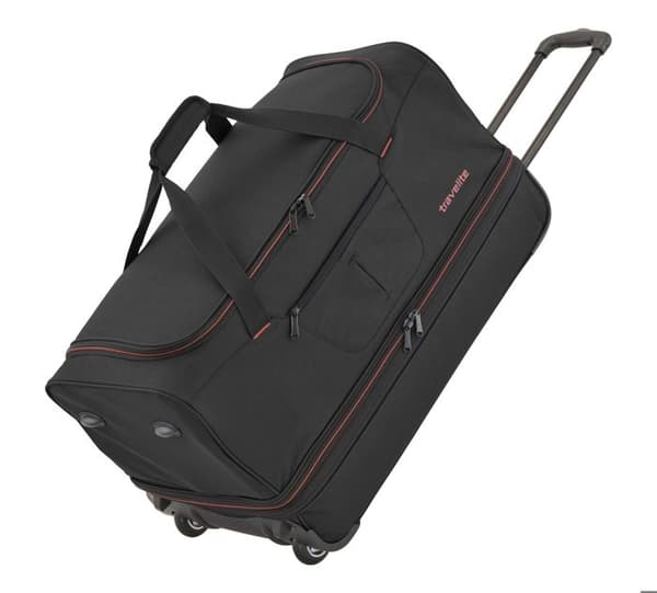 Åkpåse - Travelite - Basics Wheeled Duffle 55 - Svart - 100 % polyester - 2,30 kg