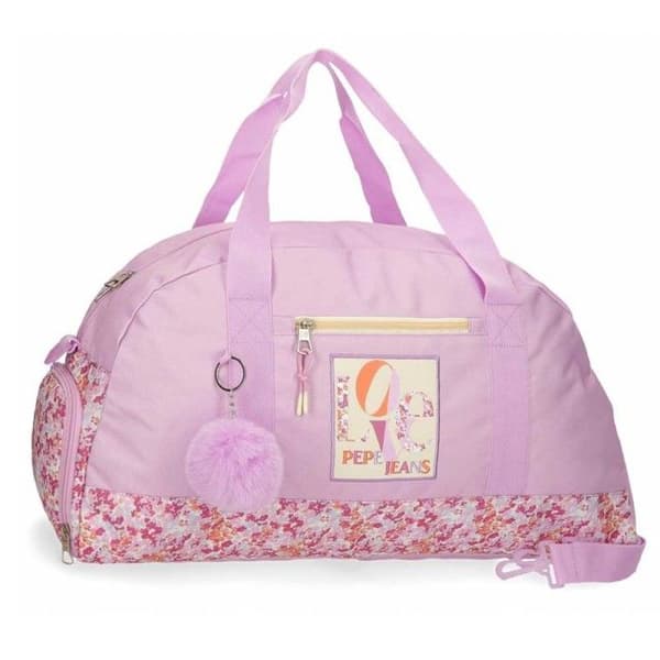 Resväska - Pepe Jeans - Resväska tjej "Sandra" - 55 x 27 x 20 cm - Rosa