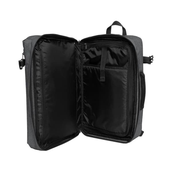 Resväskor - Eastpak - Transit'r Pack 77H - Svart denim - 28L - 0,68 kg