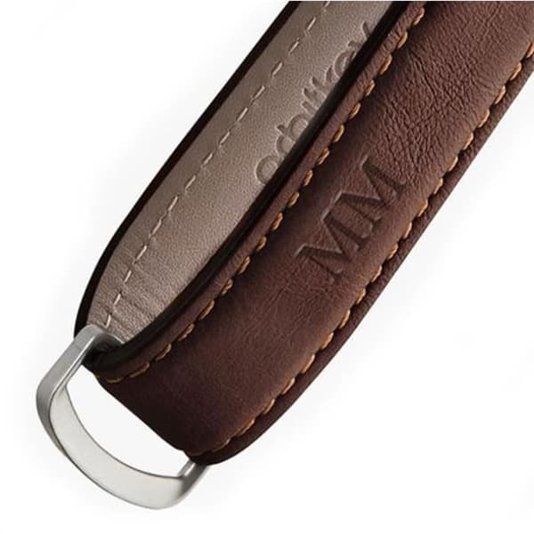 Orbitkey Espresso Brown Stitching 6 ESPRESSO Läder Key Organizer