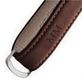 Miniatyrbild 4 av 4: Orbitkey Espresso Brown Stitching 6 ESPRESSO Läder Key Organizer