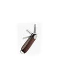 Miniatyrbild 1 av 4: Orbitkey Espresso Brown Stitching 6 ESPRESSO Läder Key Organizer